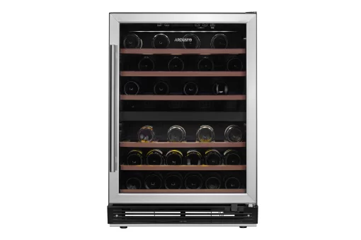 Холодильник ARDESTO вбудований для вина, 87x59.5х59.5, мороз.відд.-137л, зон - 2, бут-44, ST, диспл внутр., нерж