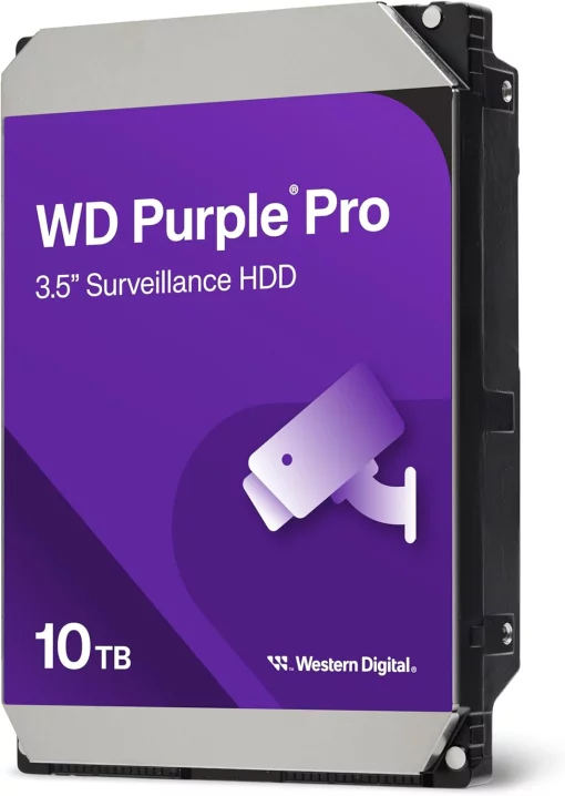 Жорсткий диск WD 10TB 3.5" 7200 512MB SATA Purple Pro Surveillance