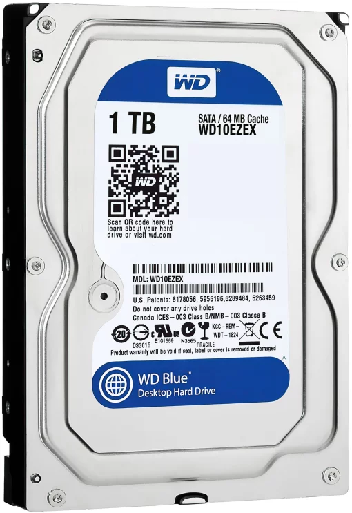 Жорсткий диск WD 1TB 3.5" 7200 64MB SATA Blue