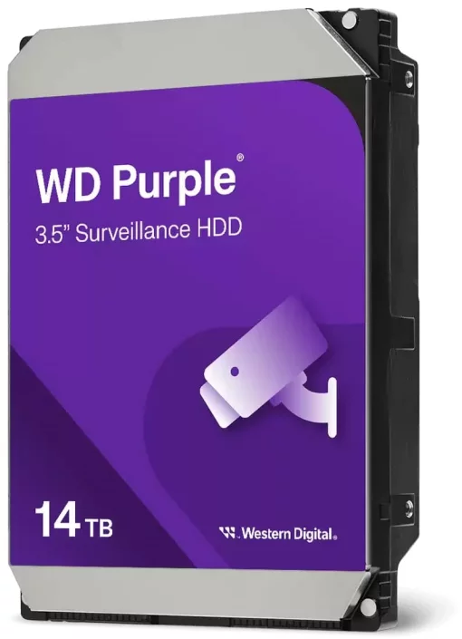 Жорсткий диск WD 14TB 3.5" 7200 512MB SATA Purple Pro Surveillance