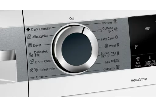 Пральна машина Bosch фронтальна, 9кг, 1200, A+++, 60см, дисплей, білий