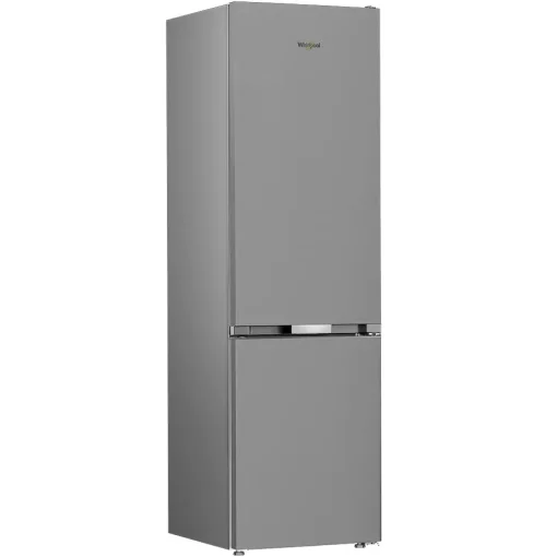 Холодильник Whirlpool з нижн. мороз., 203.5x60х66.3, холод.відд.-231л, мороз.відд.-104л, 2дв., А++, NF, інв., зона нульова, нерж
