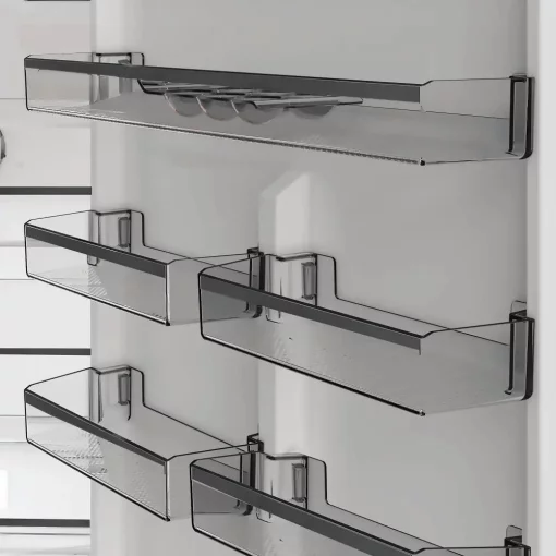 Холодильник Whirlpool з нижн. мороз., 192x70х70.5, холод.відд.-340л, мороз.відд.-150л, 2дв., А++, NF, інв., зона нульова, нерж