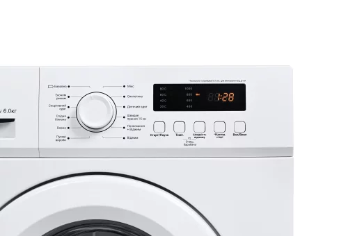 Пральна машина ARDESTO фронтальна, 6кг, 1000, А++, 44см, дисплей, білий