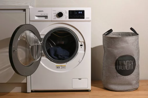 Пральна машина ARDESTO фронтальна, 7кг, 1400, А+++, 48см, дисплей, пара, інвертор, підсвіч.барабана, білий