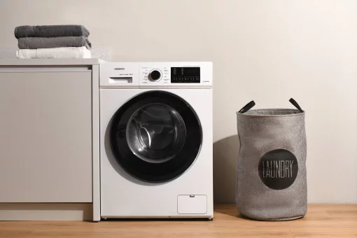 Пральна машина ARDESTO фронтальна, 7кг, 1400, А+++, 48см, дисплей, пара, інвертор, підсвіч.барабана, білий