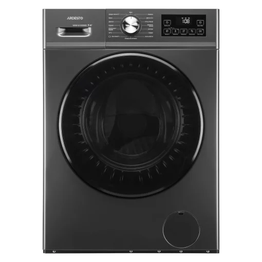 Пральна машина ARDESTO фронтальна Black Mars, 6кг, 1200, А++, 45см, дисплей, пара, сірий