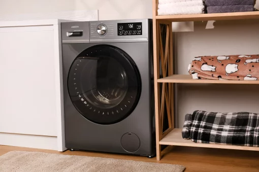 Пральна машина ARDESTO фронтальна Black Mars, 6кг, 1200, А++, 45см, дисплей, пара, сірий