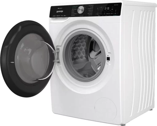 Пральна машина Gorenje фронтальна, 10кг, 1400, A+++, 60см, дисплей, інвертор, пара, Wi-Fi, підсвітка барабану, білий
