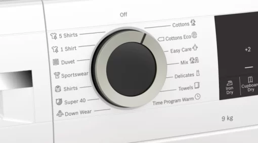 Сушильна машина Bosch тепловий насос, 9кг, A++, 60см, дисплей, білий
