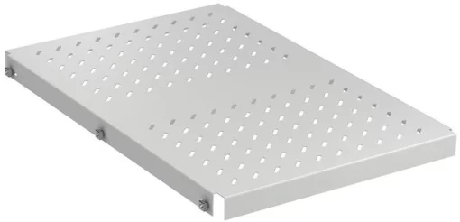 Полиця ZPAS 19", 1U, з високим навантаженням, глибиною 700 мм, максимально 200кг, сіра