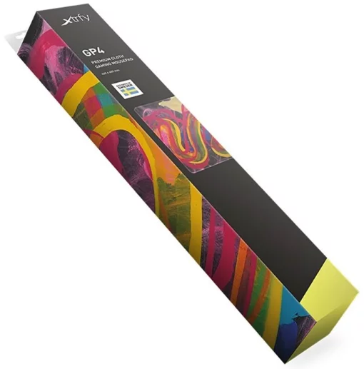 Ігрова поверхня Xtrfy GP4 Street Pink, L (460 x 400 x 4мм), рожевий