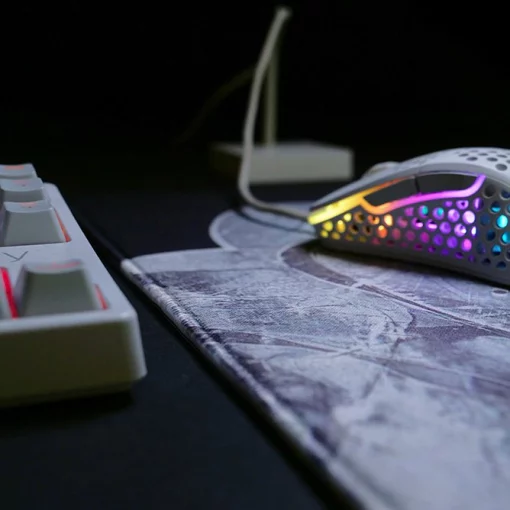 Ігрова поверхня Xtrfy GP4 Cloud White, L (460 x 400 x 4мм), білий