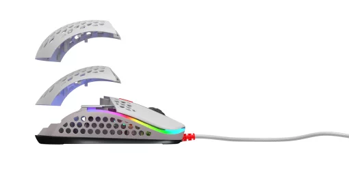 Миша Xtrfy M42, USB-A, RGB,  Retro