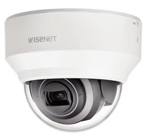 Камера IP Hanwha  XND-6080R, 2MP, Indoor Dome, 2.8-12mm AVF, f/1.4-3.6, IR30m, Mic, DC 12V/PoE, IK08