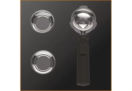 Кавоварка Krups ріжкова Opio 1.5л, мелена, ручний капучинатор, підігрів чашок, чорний