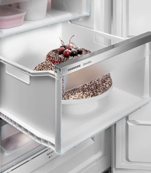 Холодильник Liebherr SBS, 185.5x119.4х67.5, холод.відд.-398л, мороз.відд.-271л, 2дв., A++, NF, диспл внутр., білий