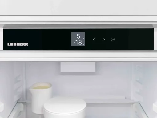 Холодильник Liebherr SBS, 185.5x119.4х67.5, холод.відд.-398л, мороз.відд.-271л, 2дв., A++, NF, диспл внутр., чорний