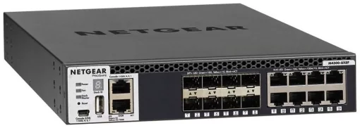 Комутатор NETGEAR M4300-8X8F (XSM4316S) 8x10GE, 8xSFP+, керований L3 з можливістю стекування