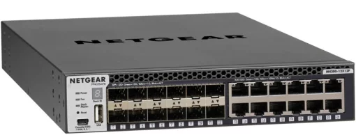 Комутатор NETGEAR M4300-12X12F (XSM4324S) 12x10GE, 12xSFP+, керований L3 з можливістю стекування