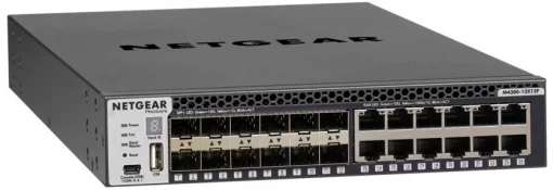 Комутатор NETGEAR M4300-12X12F (XSM4324S) 12x10GE, 12xSFP+, керований L3 з можливістю стекування