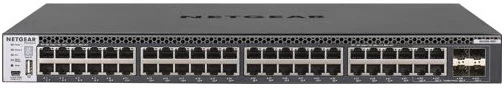 Комутатор NETGEAR M4300-48X (XSM4348CS) 44x10GE, 4x10GE/SFP+ combo, керований L3 з можливістю стекування