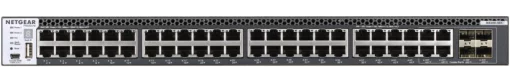 Комутатор NETGEAR M4300-48X (XSM4348CS) 44x10GE, 4x10GE/SFP+ combo, керований L3 з можливістю стекування