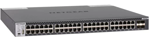 Комутатор NETGEAR M4300-48X (XSM4348CS) 44x10GE, 4x10GE/SFP+ combo, керований L3 з можливістю стекування
