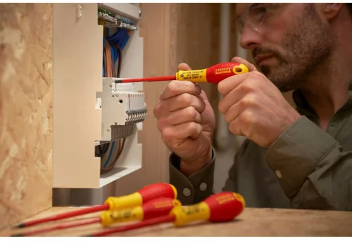 Набір з п’яти ізольованих викруток для електриків FatMax VDE 1000V STANLEY XTHT0-62692