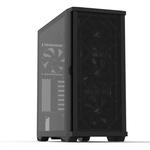 Корпус Zalman Z10 без БЖ, 2xUSB3.0, 1xUSB Type-C, 3x140мм, 1x120мм, VGA 395мм, LCS ready, TG Side Panel, EATX, чорний