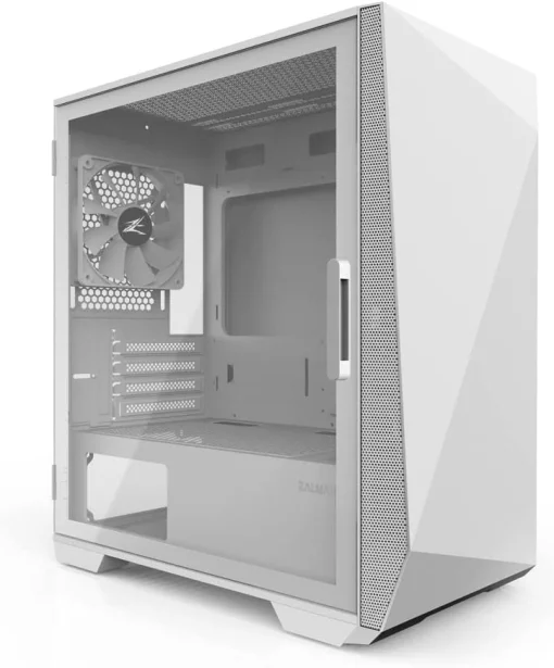 Корпус Zalman Z1 Iceberg без БЖ, 2xUSB3.0, 1xUSB2.0, 3x120мм, VGA 330мм, LCS ready, TG Side Panel, mATX, білий