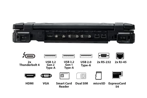Ноутбук Durabook Z14 Basic 14" FHD Touch AG Intel i7-1165G7, 16GB, F512GB, UMA, LTE, Win11P