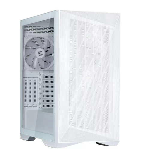 Корпус Zalman Z9 Iceberg MS без БЖ, 2xUSB3.0, 2xUSB2.0, 1xUSB 3.1 Gen2 Type-C, 4x140мм ARGB, VGA 390мм, LCS ready, TG Side Panel, EATX, білий