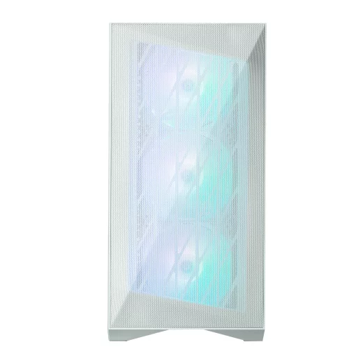 Корпус Zalman Z9 Iceberg MS без БЖ, 2xUSB3.0, 2xUSB2.0, 1xUSB 3.1 Gen2 Type-C, 4x140мм ARGB, VGA 390мм, LCS ready, TG Side Panel, EATX, білий