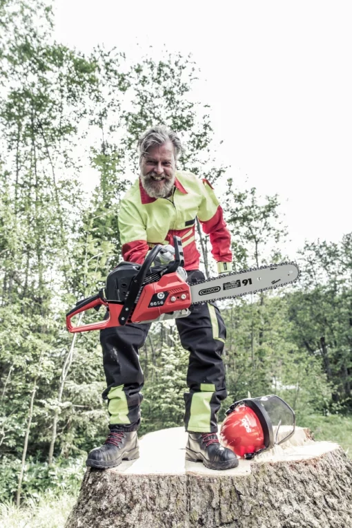 Пилка ланцюгова бензинова 6646 solo by AL-KO з шиною 45 см і ланцюгом 72 ланки(127520-21)