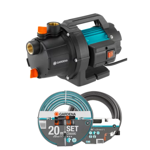 Насос садовий Gardena 3000/4 + комплектація