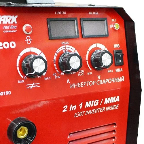 Зварювальний інвертор напівавтомат Stark IMT 200 MIG