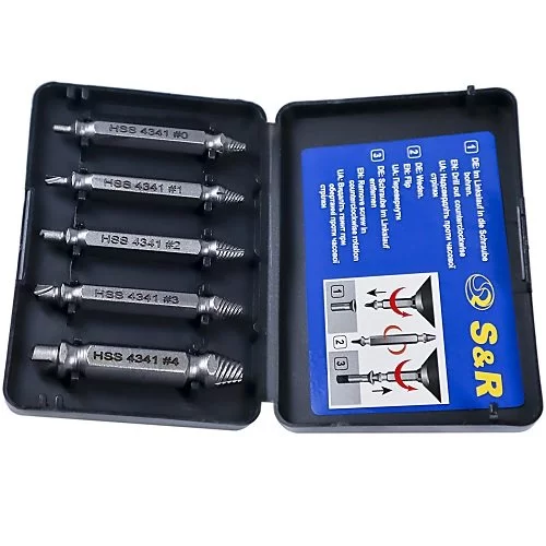 Набір екстракторів S&R Meister 5 шт