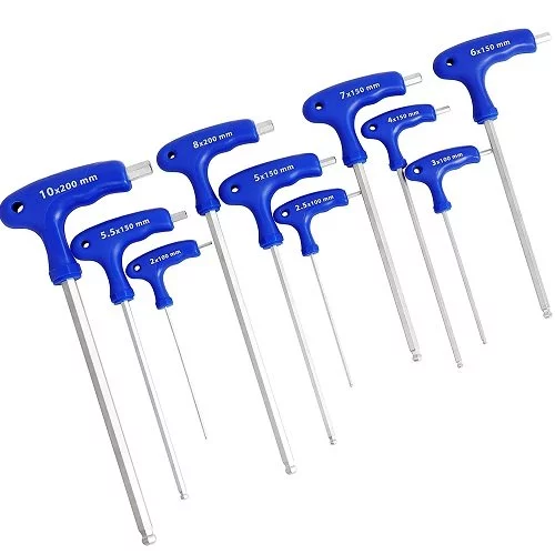 Набір шестигранних ключів S & R HX 10 шт.