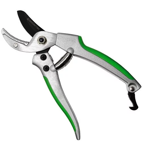 Секатор з наковаленкой Gruntek Tukane 195 мм