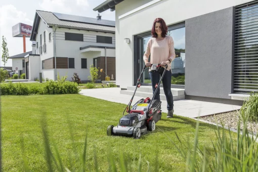 Газонокосарка акумуляторна 34.8 Li Easy Flex (113540) з тримером GT 2025 (113535)(113540-21)